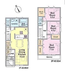 東村山市久米川町第42　全4棟　3号棟