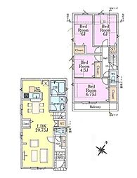 清瀬市 下宿2丁目 下宿第16 全4棟 3号棟
