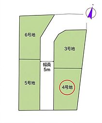 清瀬市下清戸1丁目　下清戸第14　2期　全6区画　4号地