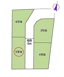 清瀬市下清戸1丁目　下清戸第14　2期　全6区画　5号地