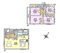 清瀬市中里第23　全13棟　12号棟