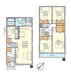 東村山市　萩山町3期　2号棟