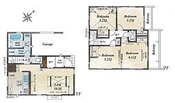 入間市東藤沢5丁目　2号棟　全4棟