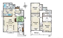 所沢市東狭山ケ丘3丁目　6号棟　全7棟