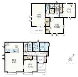 所沢市狭山ヶ丘32期　A号棟　全2棟