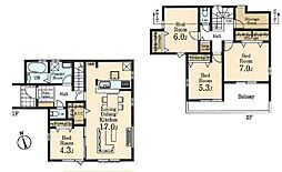 所沢市上新井第14期　5号棟　全6棟