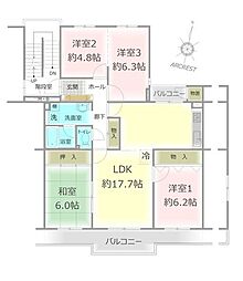 西所沢椿峰ニュータウン107街区2号棟