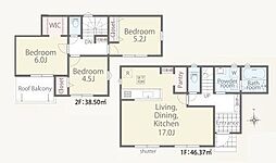 所沢市　下安松第2期　全1棟　1号棟
