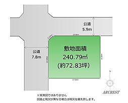 所沢市上安松　全1区画　1号地