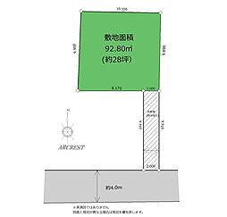 所沢市上安松 全1区画 1号地