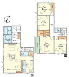 所沢市久米3期1号棟全2棟