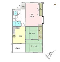 所沢コーポラス　D棟