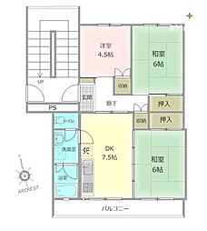 郊外マンションI棟