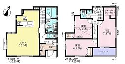 東久留米市中央町2丁目　全2棟　1号棟