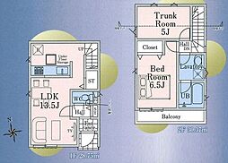 西東京市富士町4丁目　全3棟　1号棟