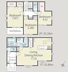 西東京市北町2丁目　全1棟