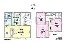 清瀬市　竹丘3丁目　竹丘第11　全2棟　1号棟