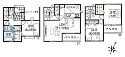 ふじみ野市福岡中央5期　全3棟　1号棟