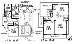 富士見市渡戸第14期　全6棟　F号棟