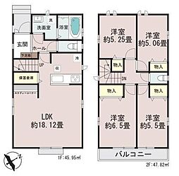 富士見市　渡戸3丁目　全2棟　1号棟