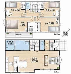 新座市新堀1期　全6棟　1号棟