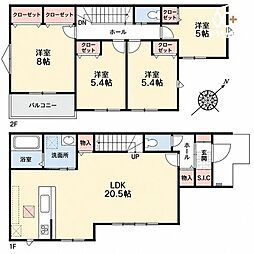 新座市新堀1期　全6棟　3号棟