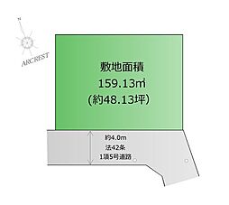 所沢市大字下安松196番 全1区画