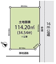 所沢市　東所沢和田3丁目　全1区画