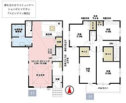 所沢市下安松18期　全2棟　2号棟