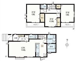 所沢市中新井 全2棟 A号棟