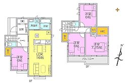 所沢市北原町 D号棟 全5棟