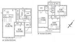 入間郡三芳町藤久保3期 全1棟