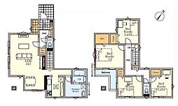 富士見市上沢4期　全1棟