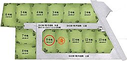 所沢市中富　全13区画　9号地