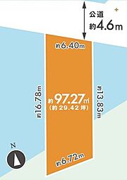 所沢市上安松　土地