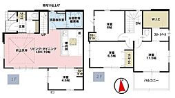 所沢市中新井3丁目　全2棟　1号棟