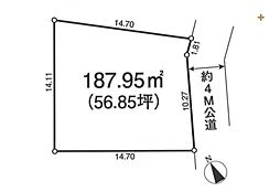 所沢市下安松　売地