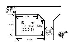 富士見市渡戸3丁目　全1区画