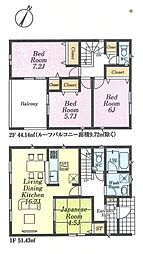 富士見市東大久保第3　全4棟　1号棟