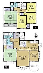 白岡市新白岡2丁目　中古一戸建て