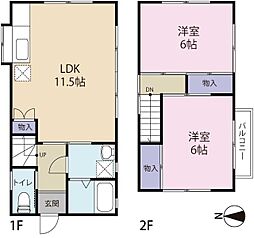 比奈戸建借家 C