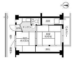 ビレッジハウス中富2号棟 0403