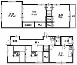 加古川市野口町北野の一戸建て