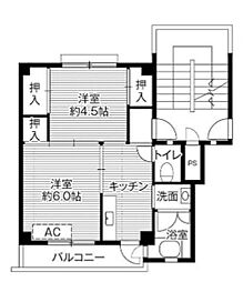 ビレッジハウス十王堂1号棟 0106