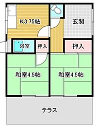 国分寺平屋戸建