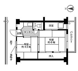 ビレッジハウス朝日ヶ丘1号棟 0104