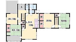 北今宿三丁目三木貸家（14-20.）4LDK