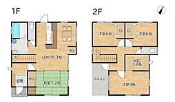福知山市字土師の一戸建て
