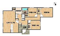 「篠尾川上4号地平屋」