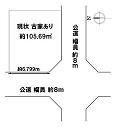 売土地 久喜市葛梅